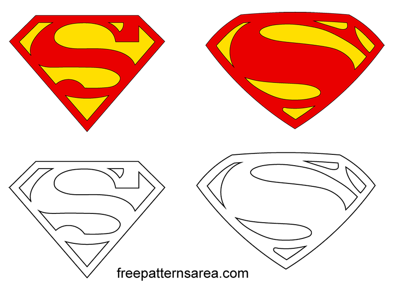 800x600 Superman Symbol Logo Vectors Silhouettes Superman Symbol