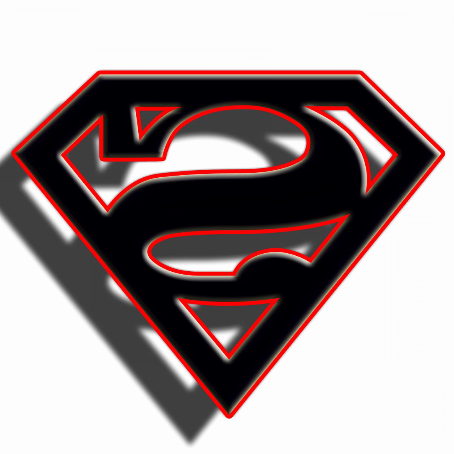 1536x1536 Superman Vector Elegant Superman Drawing Logos Handandbeak