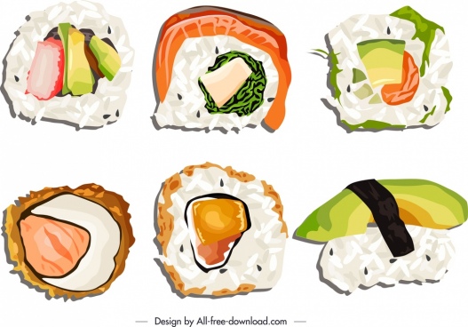 527x368 Japanese Food Vector Free Vector Download