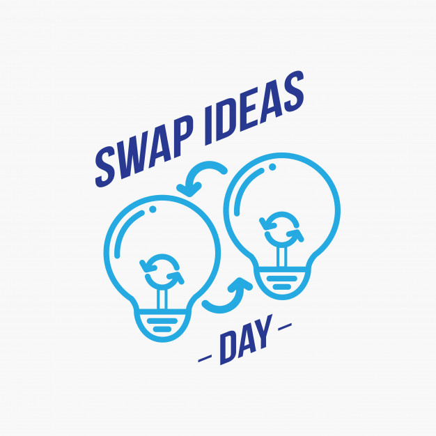 626x626 Swap Ideas Day Vector Premium Download