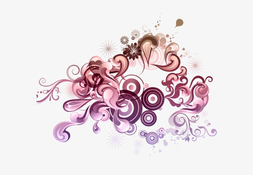 820x567 Saint Valentines Vector Swirl Png