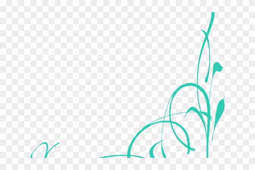 840x560 Vector Swirl Clipart Blue