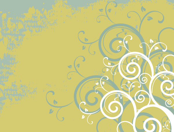 600x455 Autumn Swirls Background Illustrator