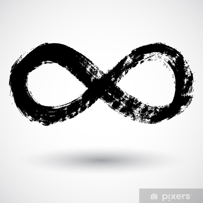 Infinity Symbol Vector Wall Mural 700x700 Infinity Symbol Vector Wall Mural