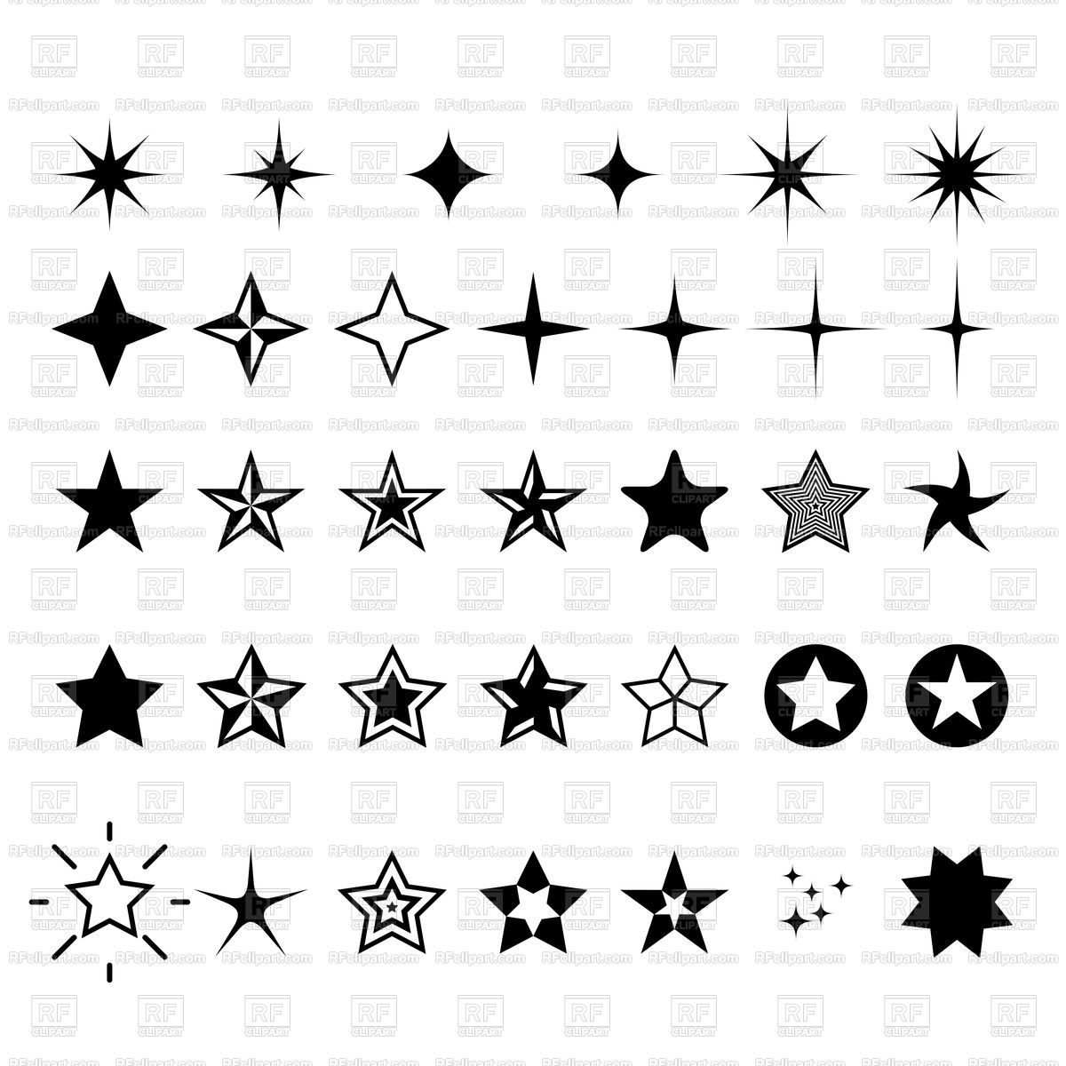 Star Icons 1200x1200 Star Icons