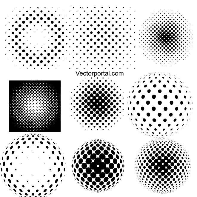 660x660 Halftone Illustrator Symbols