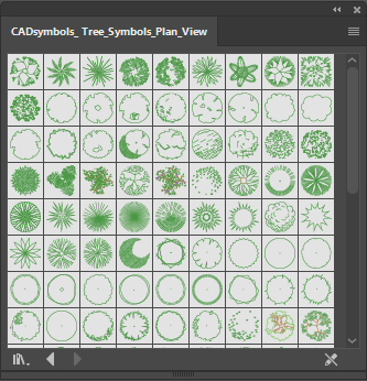 333x346 Tree Symbols For Adobe Illustrator