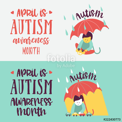 500x500 Autism The Emblem Of The Syndrome Of Autism In Children Children