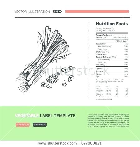 450x470 Nutrition Facts Label Template Vector Illustrator Synonym