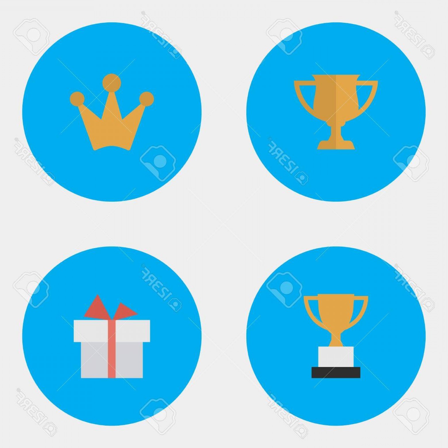 1560x1560 Photostock Vector Vector Illustration Set Of Simple Achievement