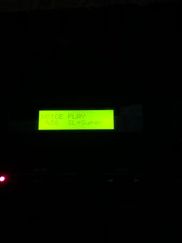 600x800 Yamaha With Owner's Manual Vector Synthesis Reverb