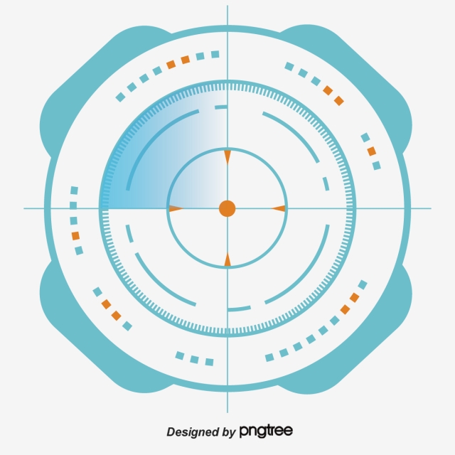 640x640 Sight System, Sight, System, Light Blue Png And Vector