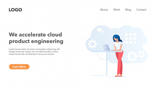 626x351 Web Header Banner For System Website Light Theme Vector Premium