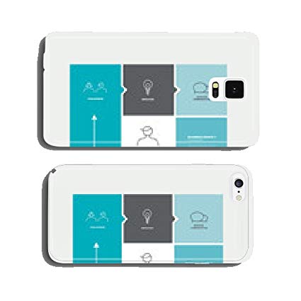 425x425 Square Template Diagram Flat Vector Tab Cell Phone Cover Case