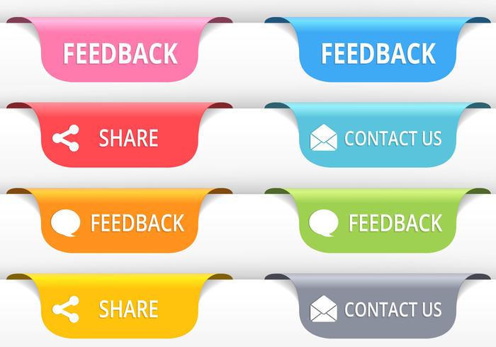 700x490 Feedback Tab Button Vectors