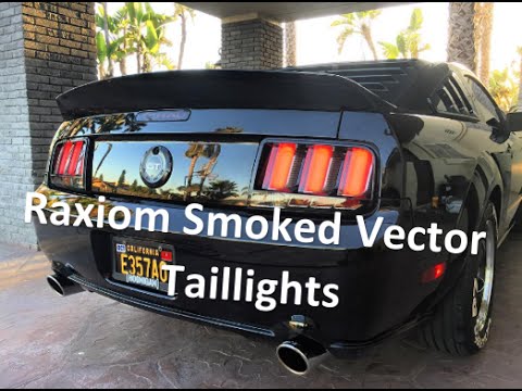 480x360 Raxiom Smoked Vector Tail Lights