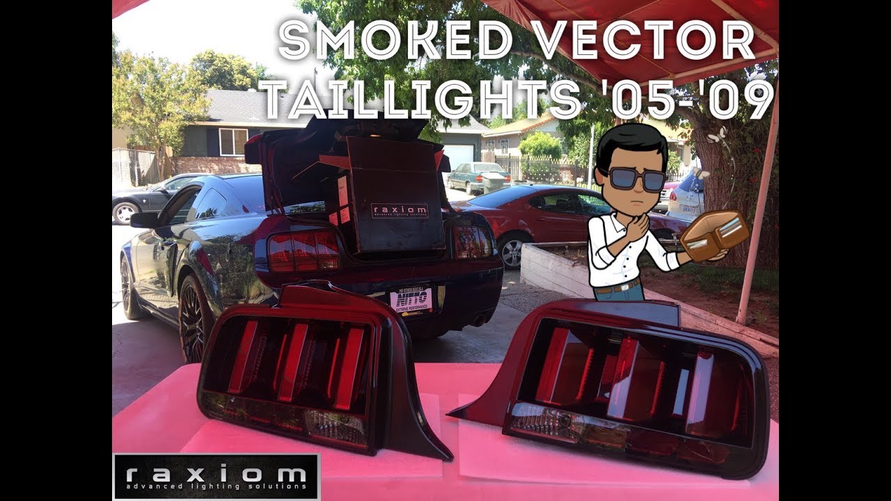 Raxiom Vector Tail Lights Mustang Unboxing Install 1280x720 Raxiom Vector Tail Lights Mustang Unboxing Install