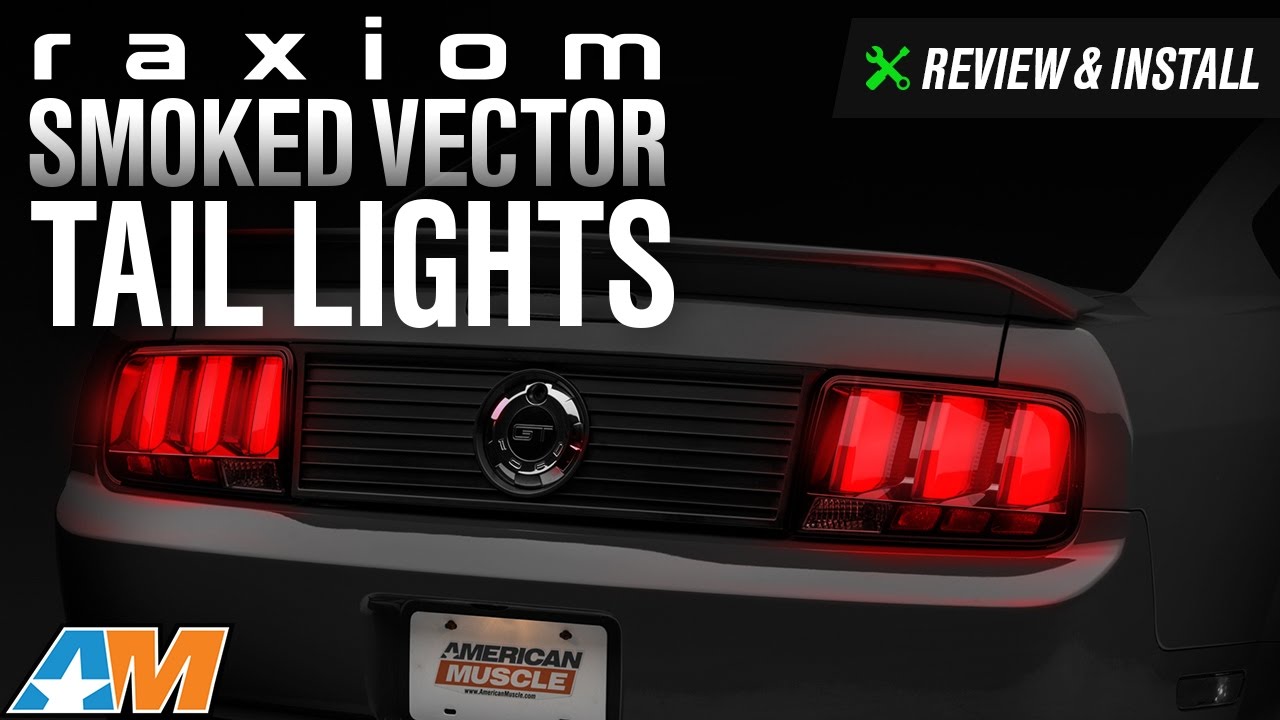 Mustang Raxiom Smoked Vector Tail Lights Review 1280x720 Mustang Raxiom Smoked Vector Tail Lights Review
