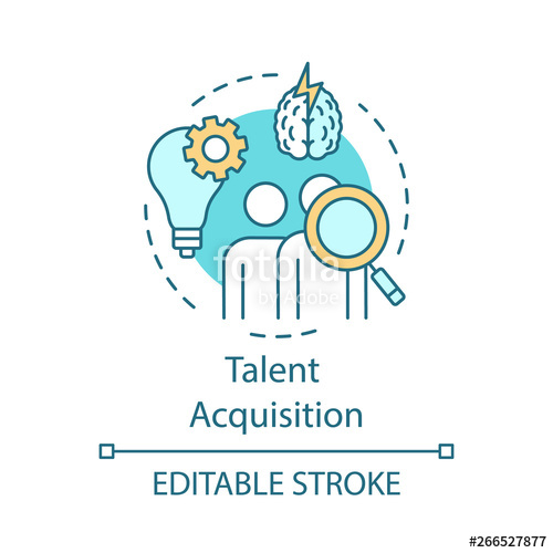 500x500 Talent Acquisition Concept Icon Stock Image And Royalty Free