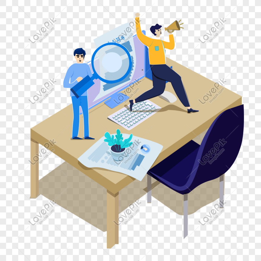 860x860 Vector Talent Recruitment Illustration Gambar Unduh Gratis Grafik