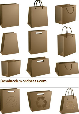 277x400 Vector Tas Belanja Desain Cek