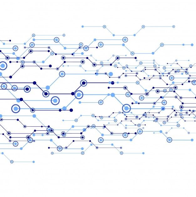 626x630 Technology Background Design Free Vector Infografika