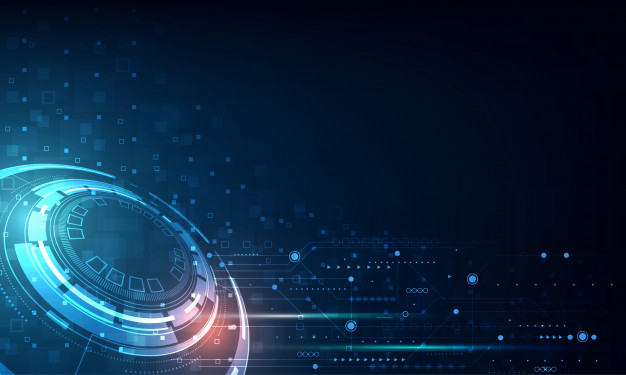 626x375 Vector Tech Circle And Technology Background Vector Premium Download