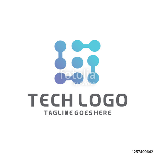 500x500 Modern Logo Technology For Business, Creative Technology Symbols