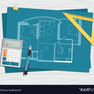 300x300 Technical Project Architect House Plan Blueprint Vector Newwaysys