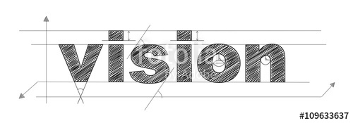 Vision Vector Technical Lettering Icon Stock Image And Royalty 500x175 Vision Vector Technical Lettering Icon Stock Image And Royalty