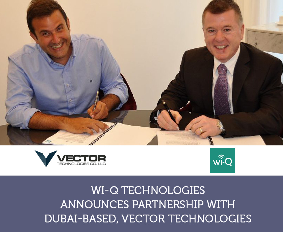 960x785 Wi Q Technologies Announces Partnership With Dubai Based, Vector