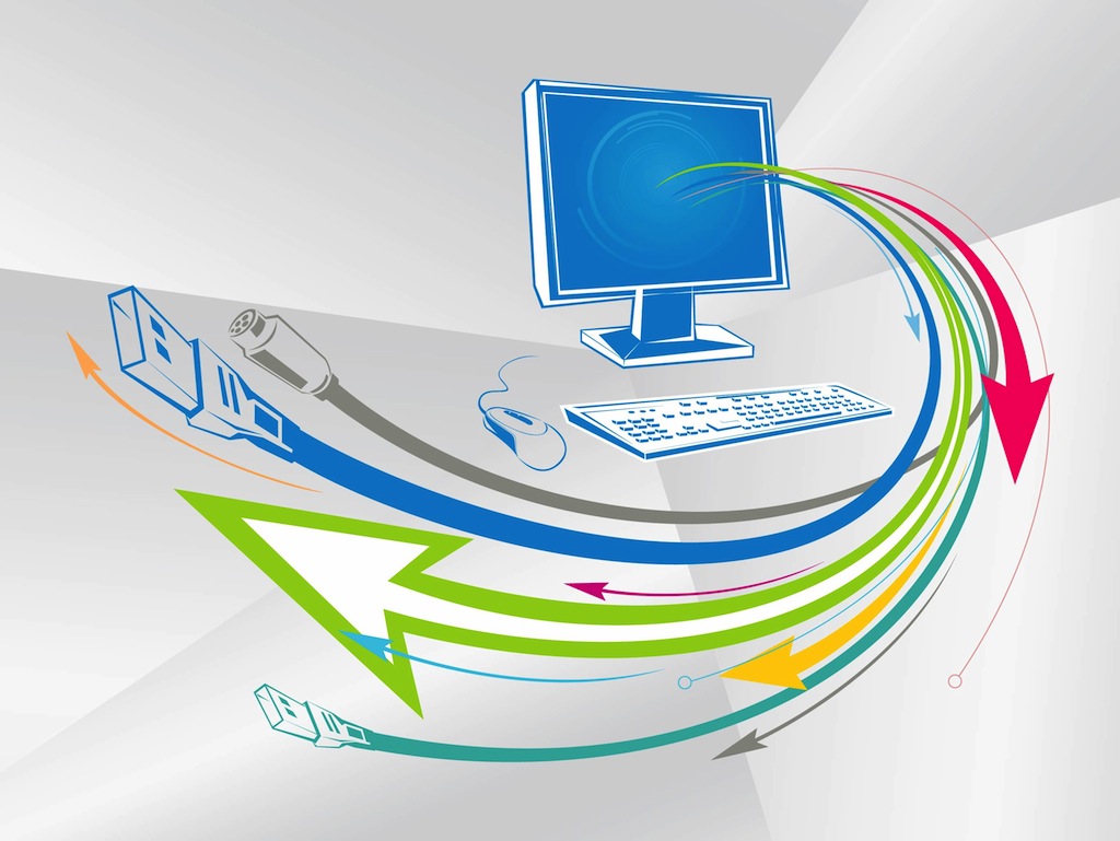 1024x769 Technology Layout Vector Art Graphics