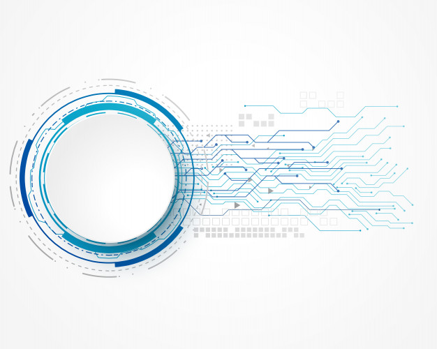 626x500 Technology Concept Background With Wire Mesh And Text Space Vector