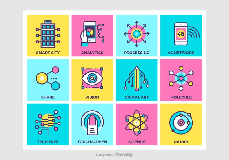 800x560 Bright Vector Technology Concepts
