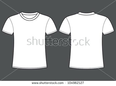 450x335 Vector Tee Shirt Template