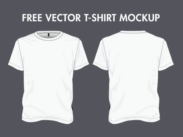 600x450 Free High Quality Vector T Shirt Mockups Print Shirt