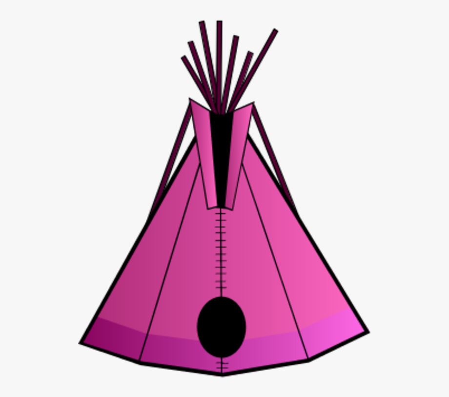 920x813 Indian Tent Vector Clip Art