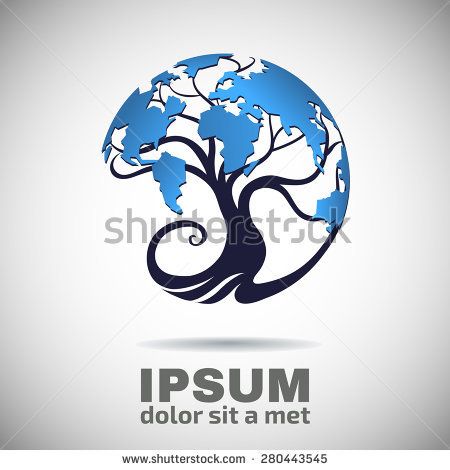 450x470 World Tree Logo Vector Symbol Icon Or Logo Template Temecula