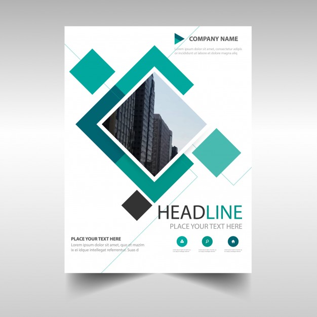Green Commercial Annual Report Template Vector Free Download 626x626 Green Commercial Annual Report Template Vector Free Download