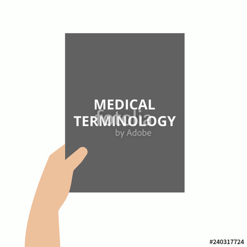 500x500 Text Sign Showing Medical Terminology Stock Image And Royalty