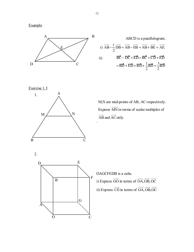 638x826 Vector Geometry