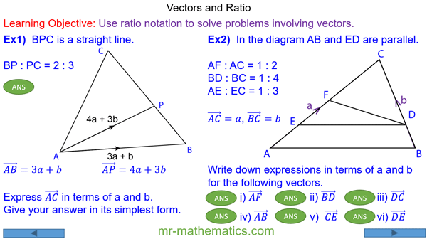 600x336 Vector Problems With Ratio