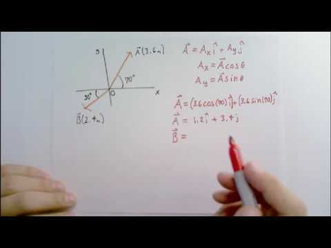 480x360 Write Each Vector In From The Figure In Terms Of The Unit Vectors