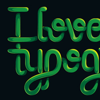 Vector Text Effects 200x200 Vector Text Effects