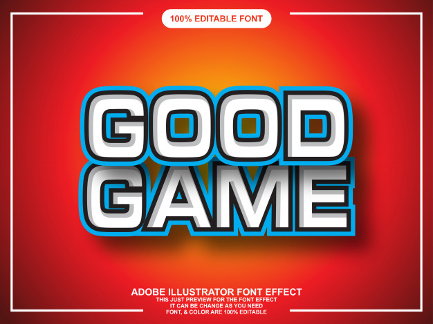 626x469 Modern Bold Editable Text Effect For Illustrator Vector Premium