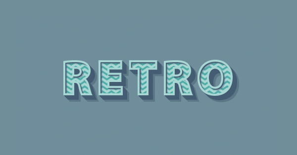 600x314 Quick Tip Create A Retro Text Effect With The Appearance Panel