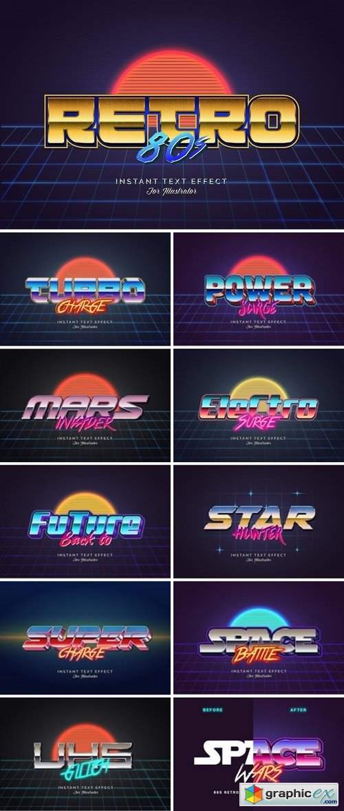 500x1176 Retro Illustrator Styles Vol Free Download Vector Stock