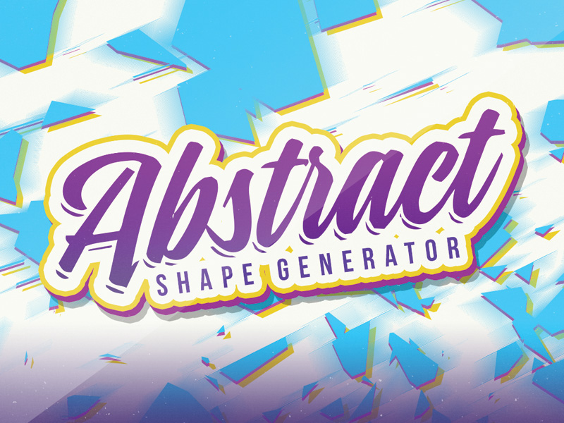 800x600 Abstract Vector Shape Generator
