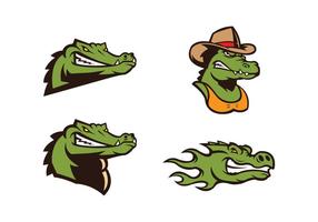286x200 Crocodile Free Vector Art