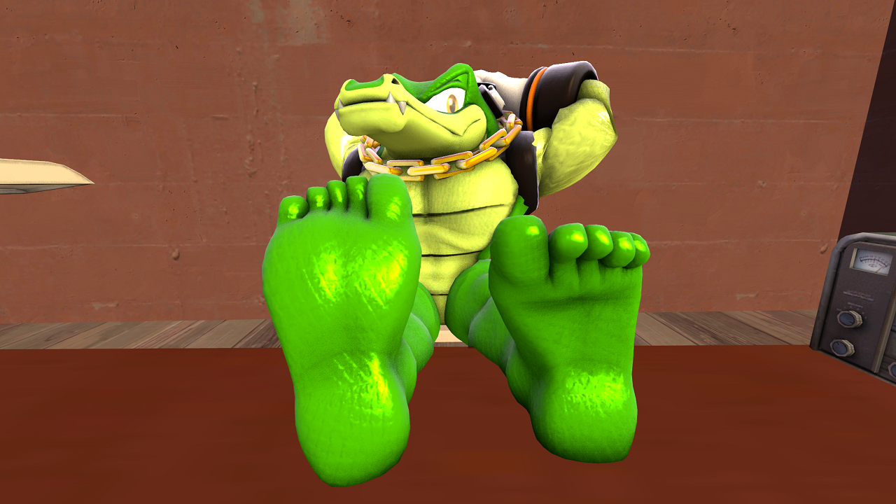 1280x720 Vector The Crocodile Relaxing